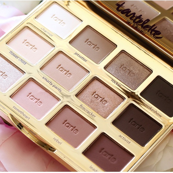 Tarte Tartelette™ In Bloom Clay Eyeshadow Palette. 12 shadows. Warm Hues - Picture 2 of 8